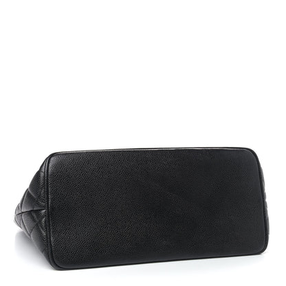 Chanel Caviar Quilted Medallion Tote Black 4 of 9