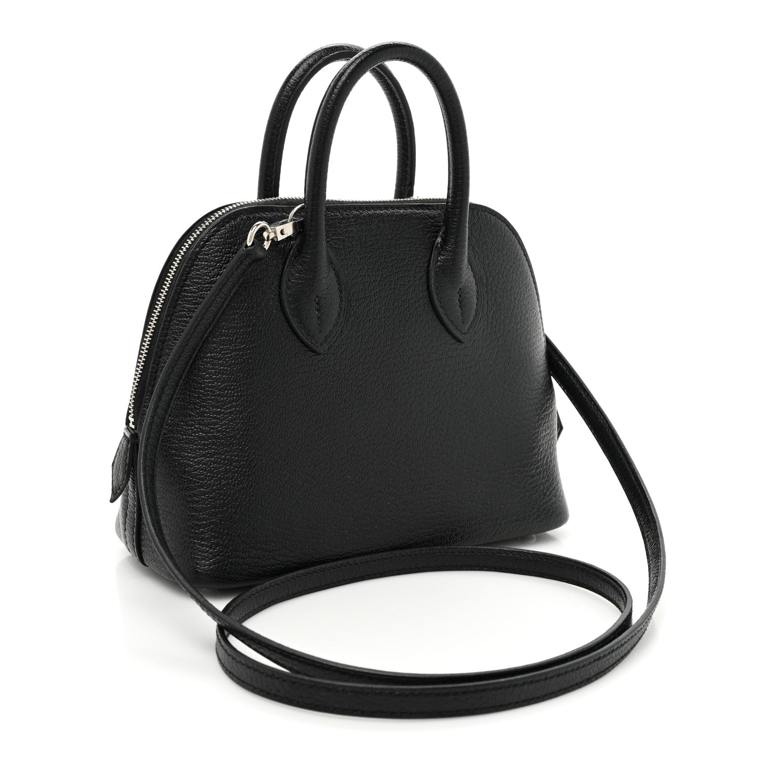 Hermes Chevre Mysore Mini 1923 Bolide Black 3 of 12
