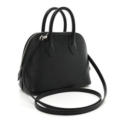 Hermes Chevre Mysore Mini 1923 Bolide Black 3 of 12