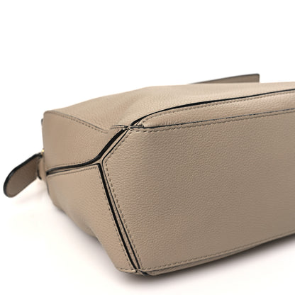 Loewe Grained Calfskin Small Puzzle Bag Sand 8 of 9