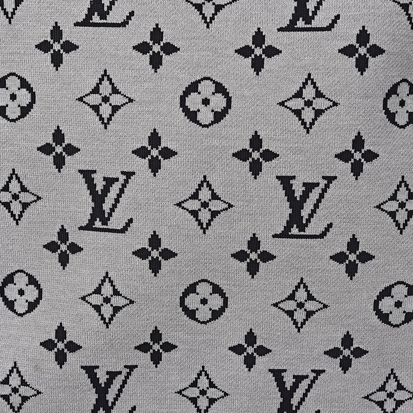Knit Monogram Horizon Soft 55 Suitcase Grey