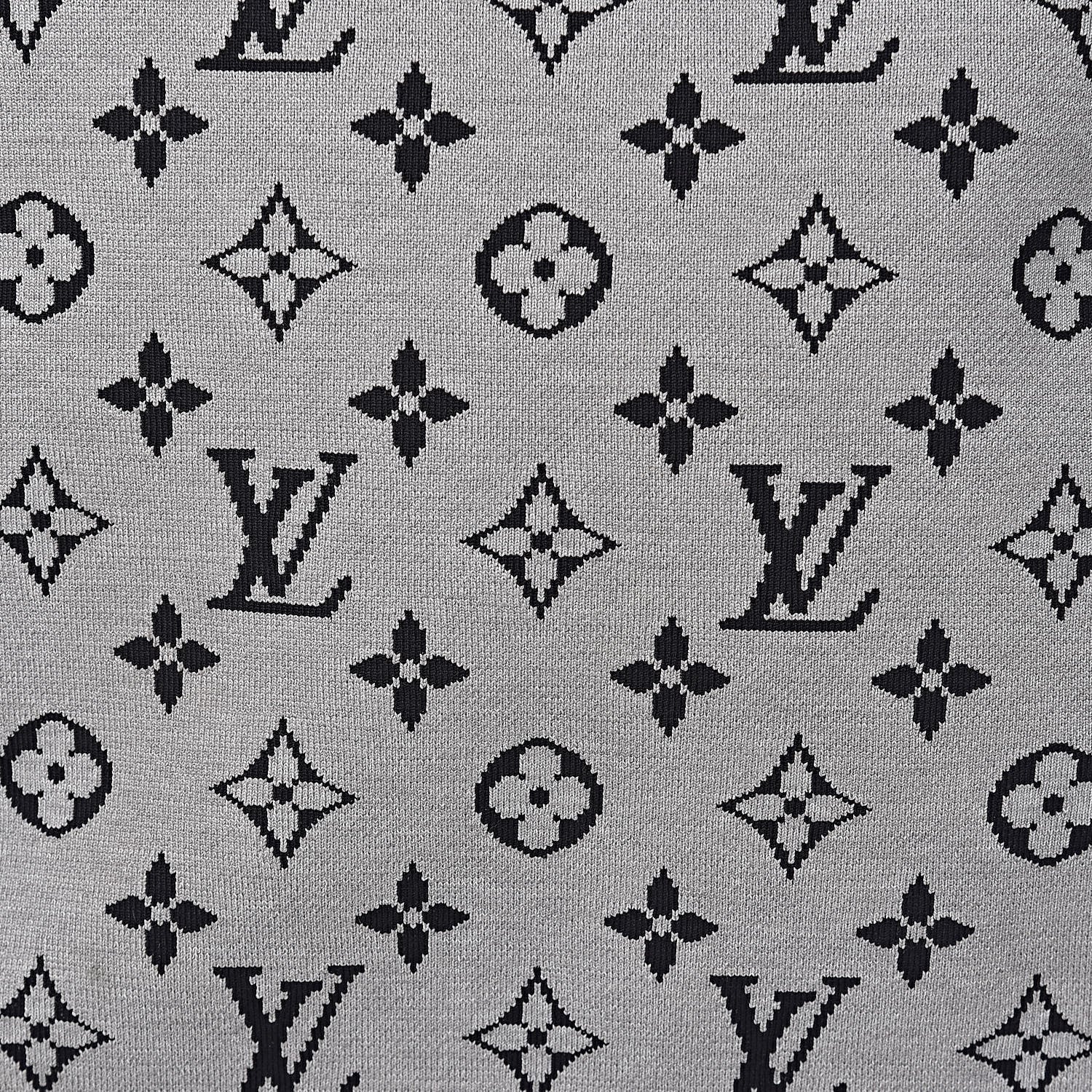 Louis Vuitton Knit Monogram Horizon Soft 55 Suitcase Grey 18 of 18