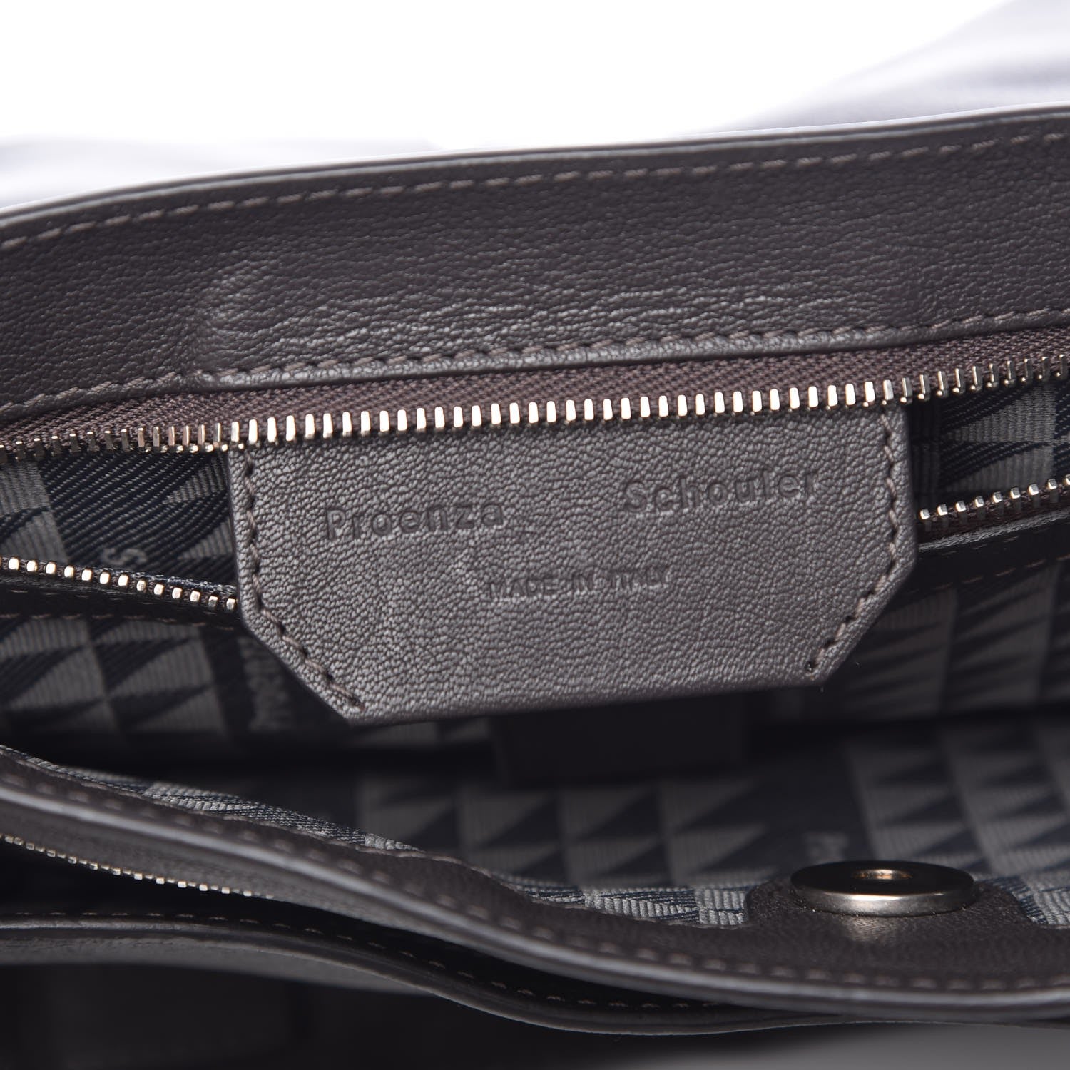 Proenza Schouler Lambskin Medium PS1 Satchel Pepe 6 of 7