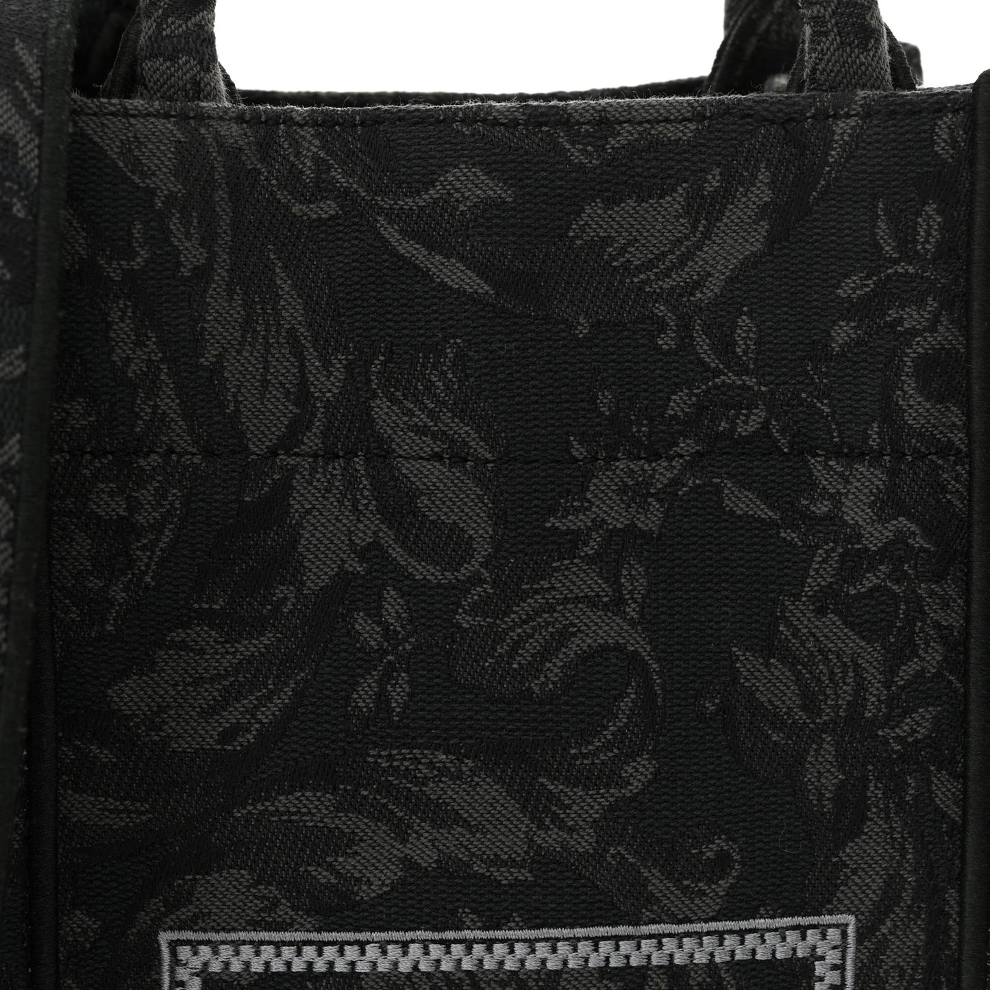 Jacquard Barocco Mini Athena Tote Black