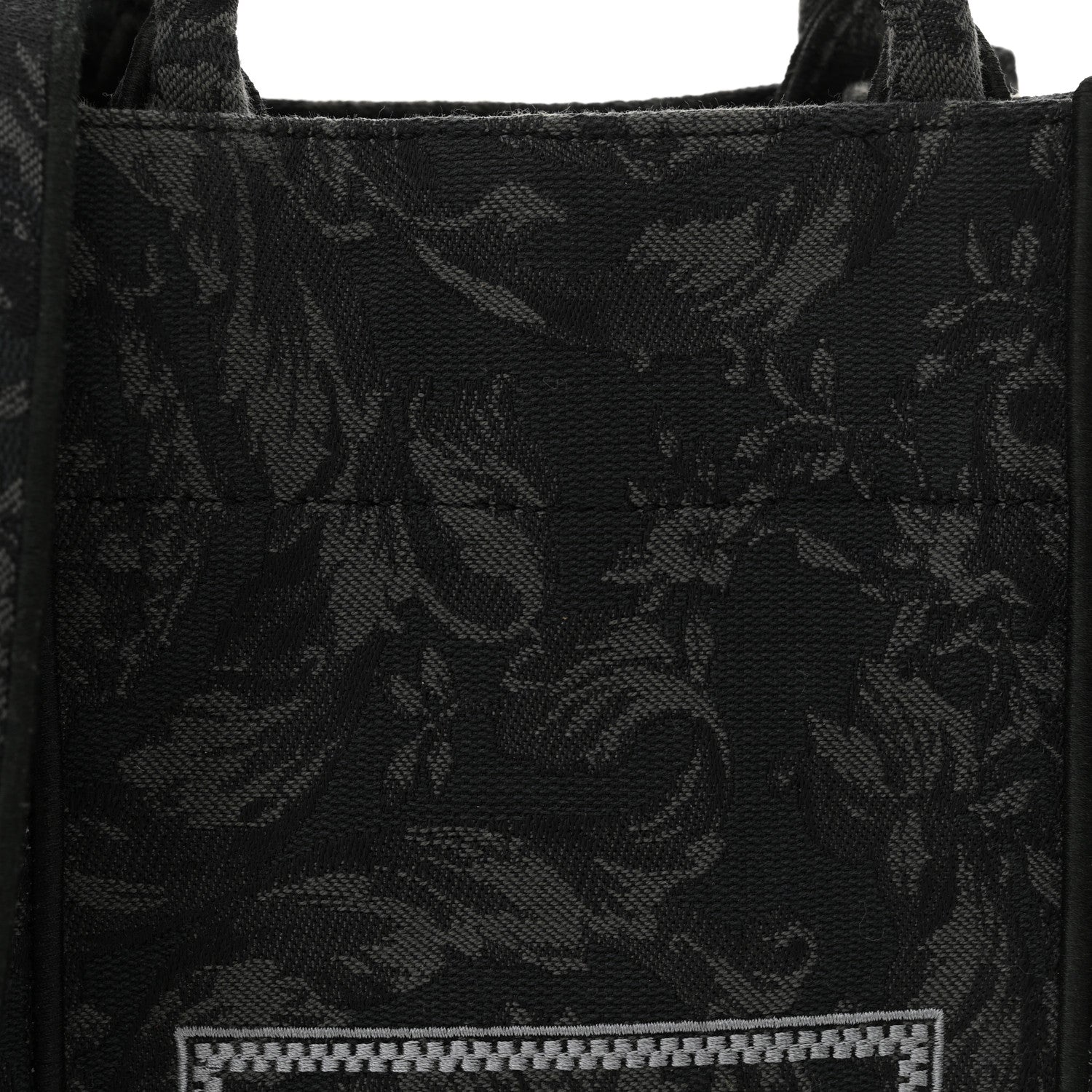 Versace Jacquard Barocco Mini Athena Tote Black 7 of 13