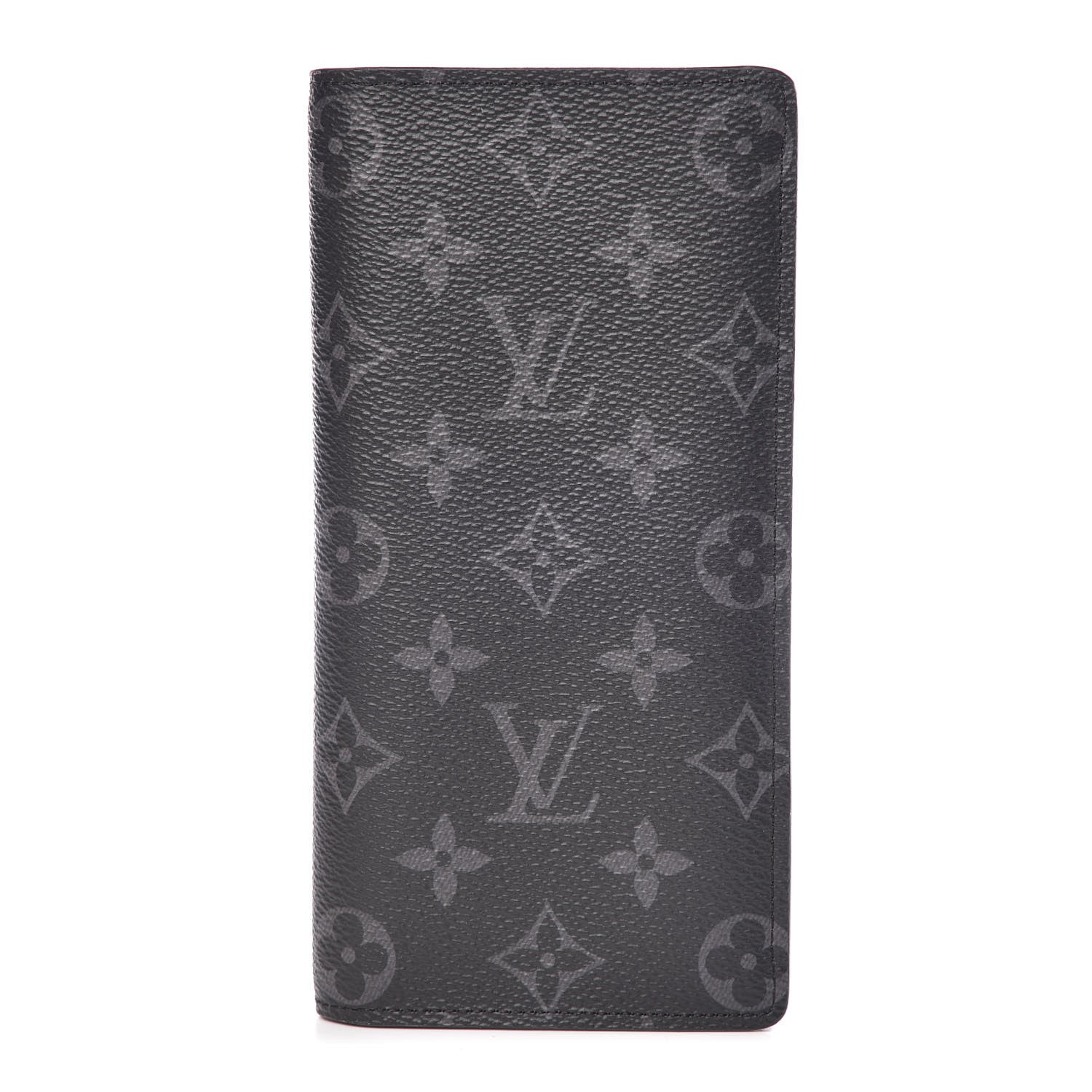 Louis Vuitton Monogram Eclipse Brazza Wallet 1 of 10