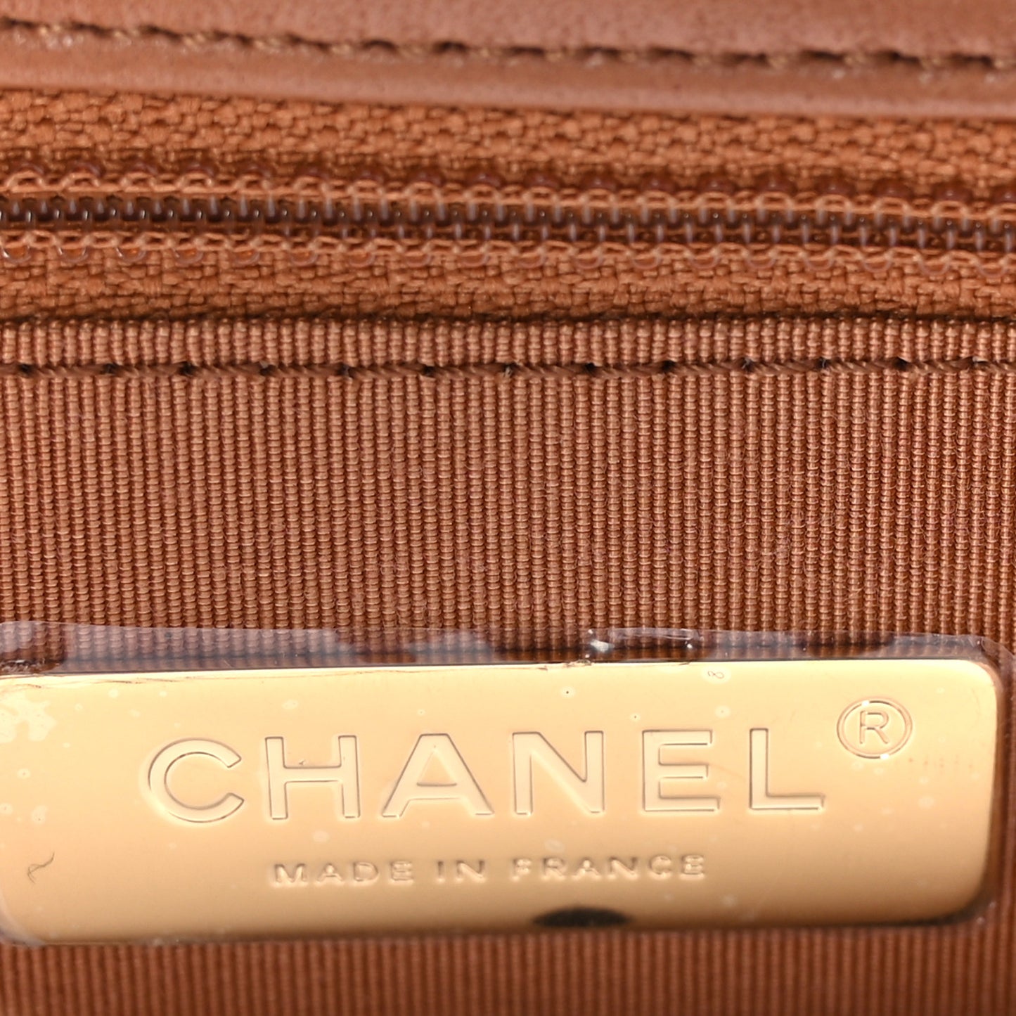 Lambskin Quilted Medium Chanel 19 Flap Brown