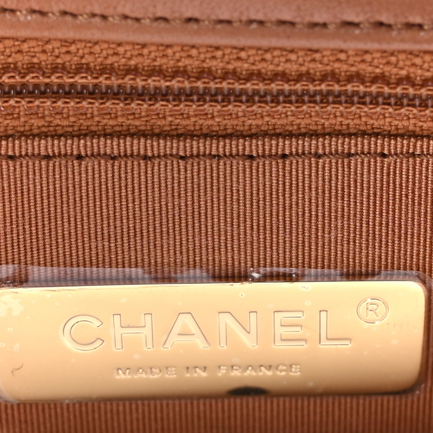 Chanel Lambskin Quilted Medium Chanel 19 Flap Brown 6 of 9