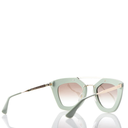 Prada Acetate Cinema Sunglasses SPR 09Q Green 4 of 7