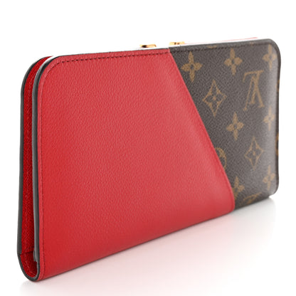 Louis Vuitton Monogram Calfskin Kimono Wallet Cherry 4 of 12