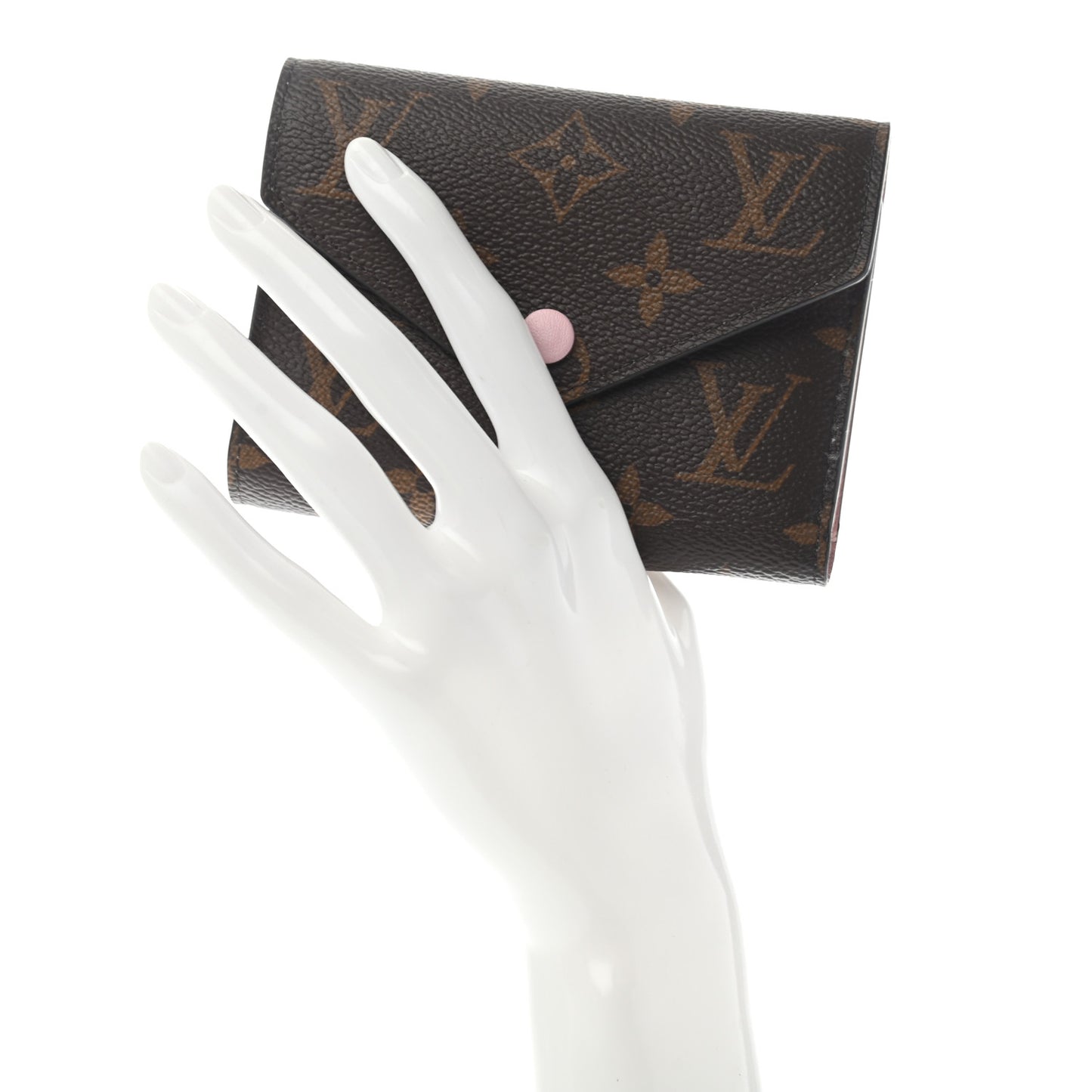 Monogram Victorine Wallet Rose Ballerine