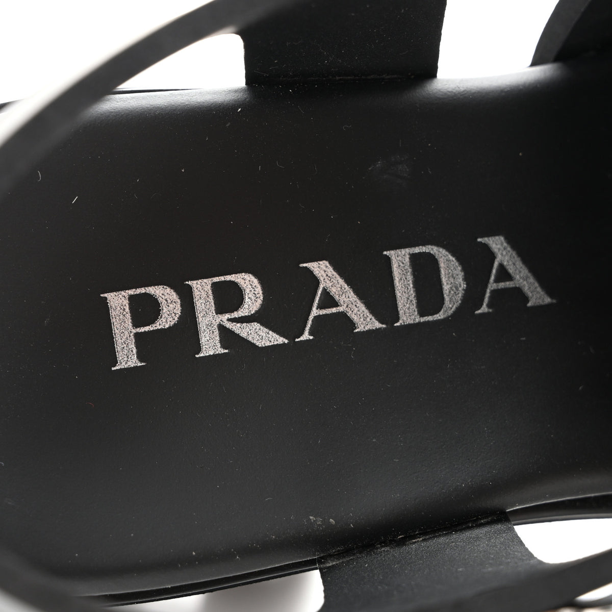 Foam Rubber Triangle Logo Monolith 55mm Cage Sandals 37 Black