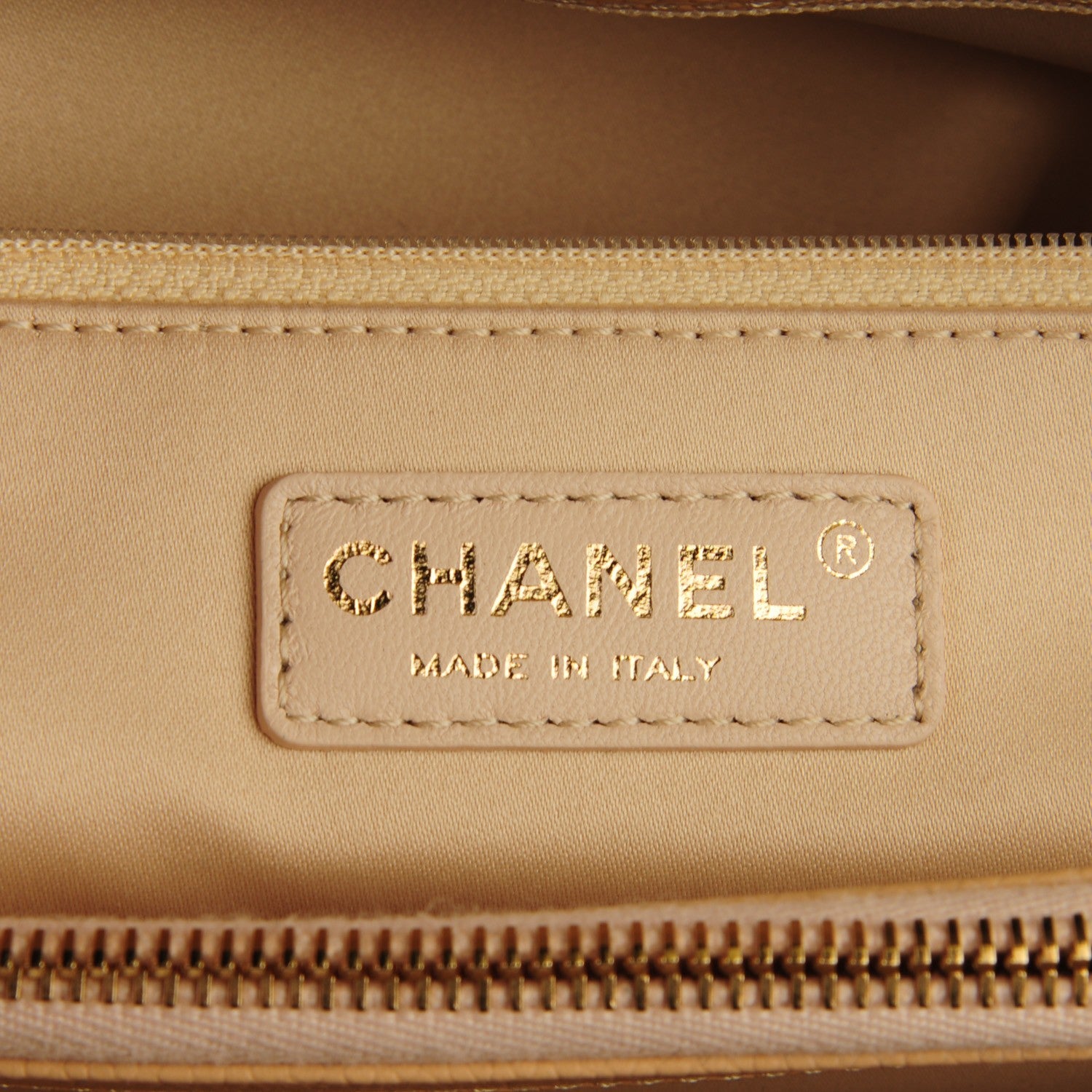 Chanel Caviar Quilted Grand Shopping Tote GST Beige Clair 6 of 7