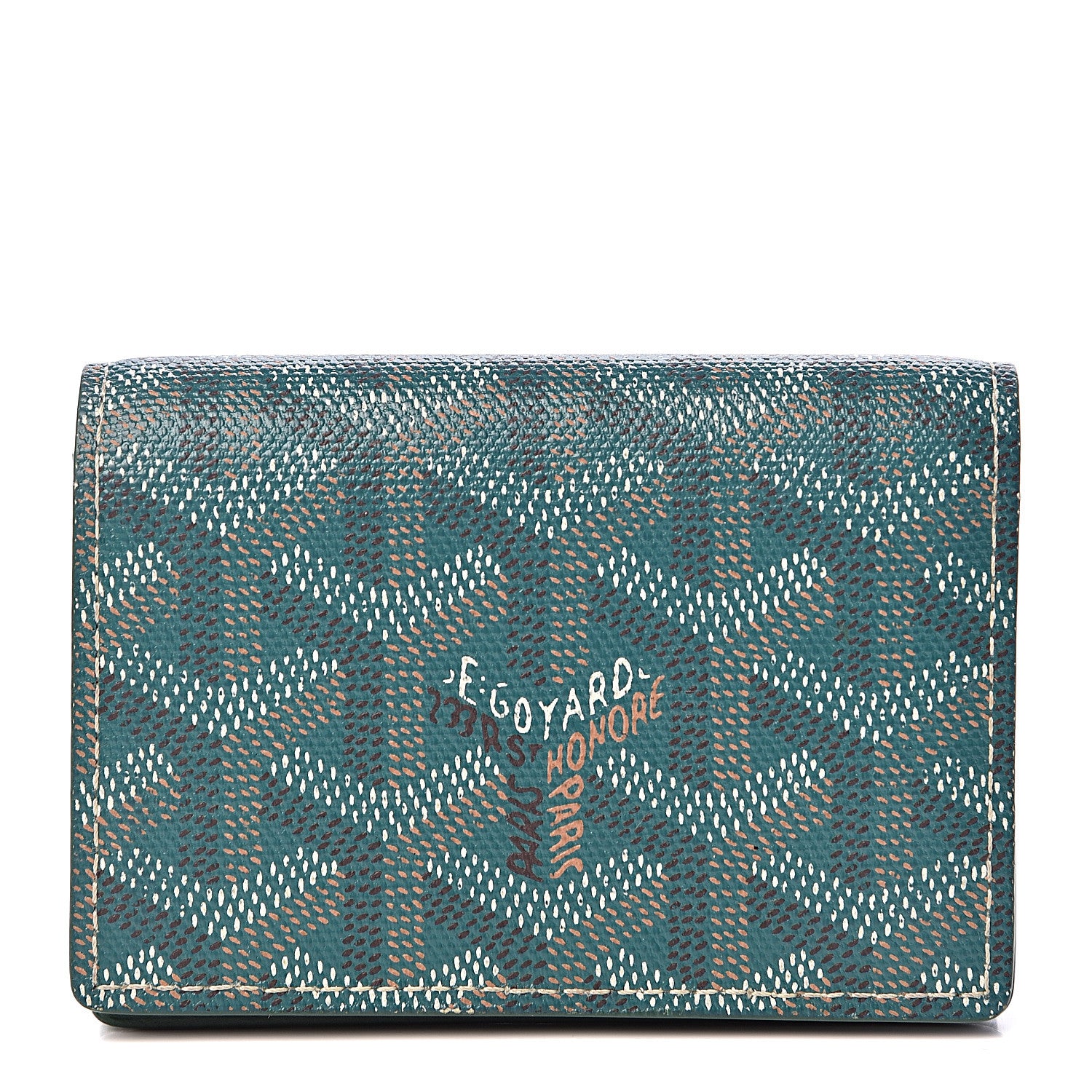 Goyard Goyardine Business Card Holder Green 1 of 8