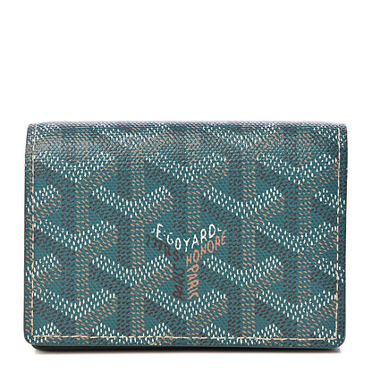 Goyard Goyardine Business Card Holder Green 1 of 8