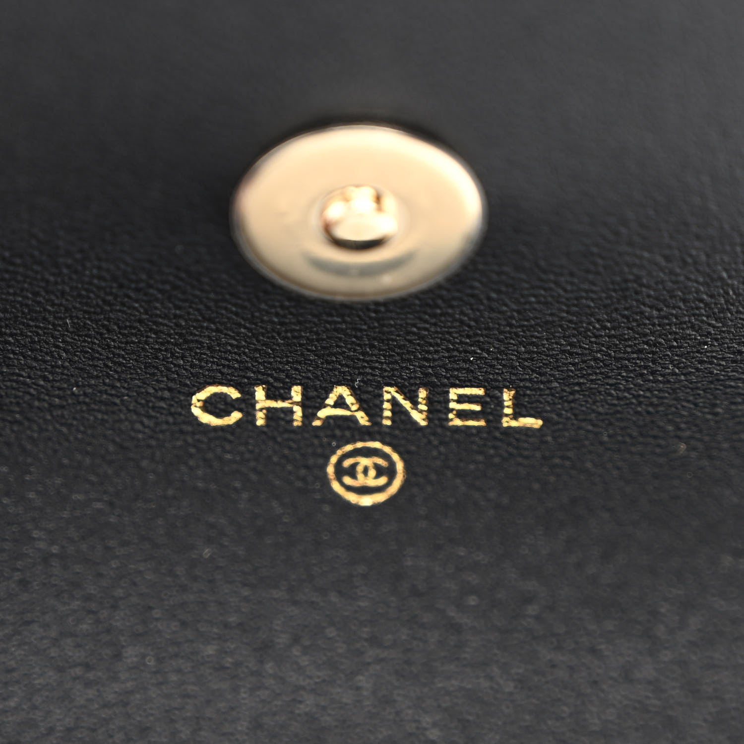 Chanel Lambskin Quilted Pearl Top Handle Clutch With Chain Black 6 of 12