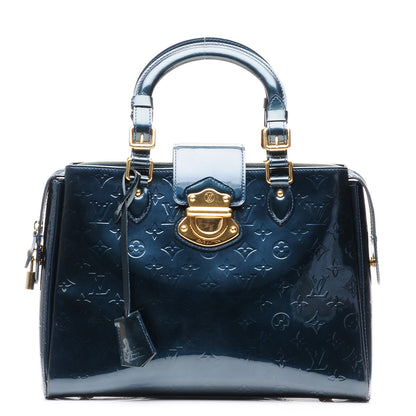 Louis Vuitton Vernis Melrose Avenue Blue Nuit 1 of 6