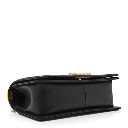 Chanel Caviar Quilted Medium Boy Flap Black 4 of 11