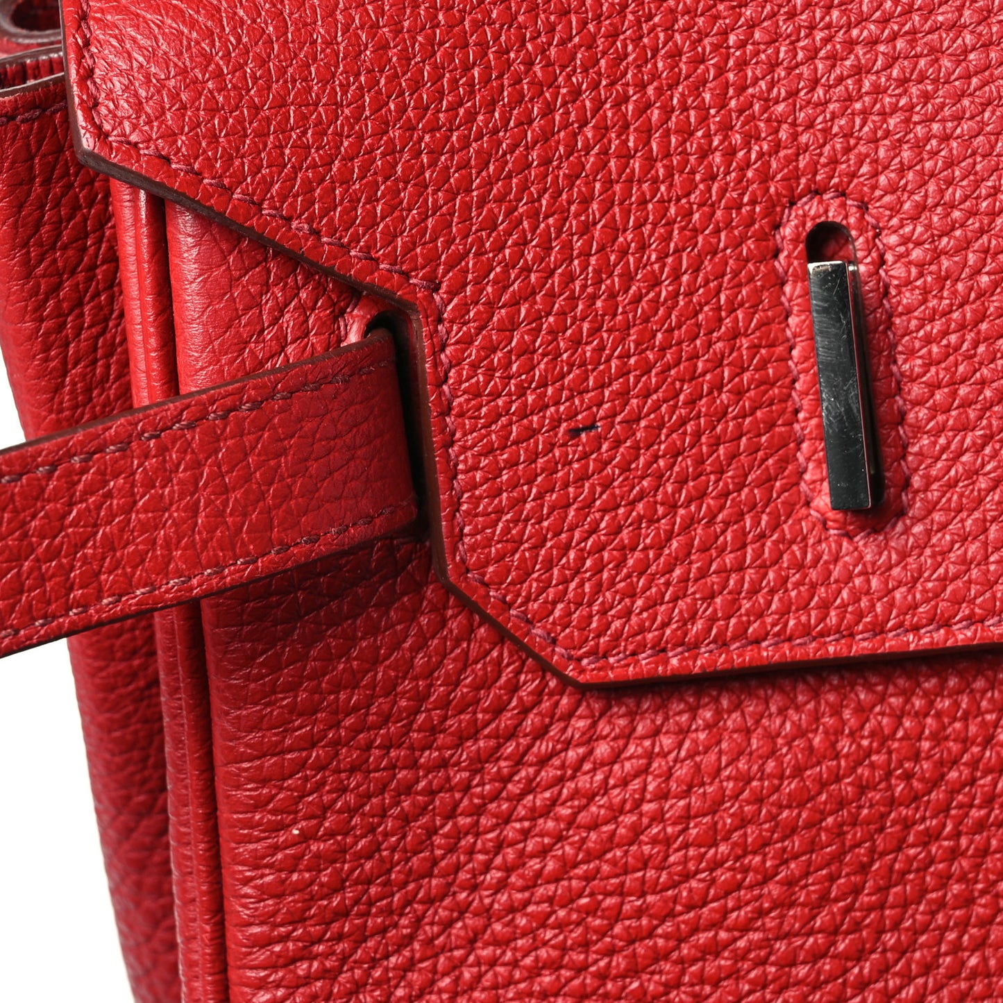 Togo Birkin 35 Rouge Garance
