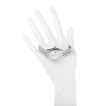 Rolex Stainless Steel 18K White Gold 28mm Oyster Perpetual Datejust Watch White 279174 2 of 8