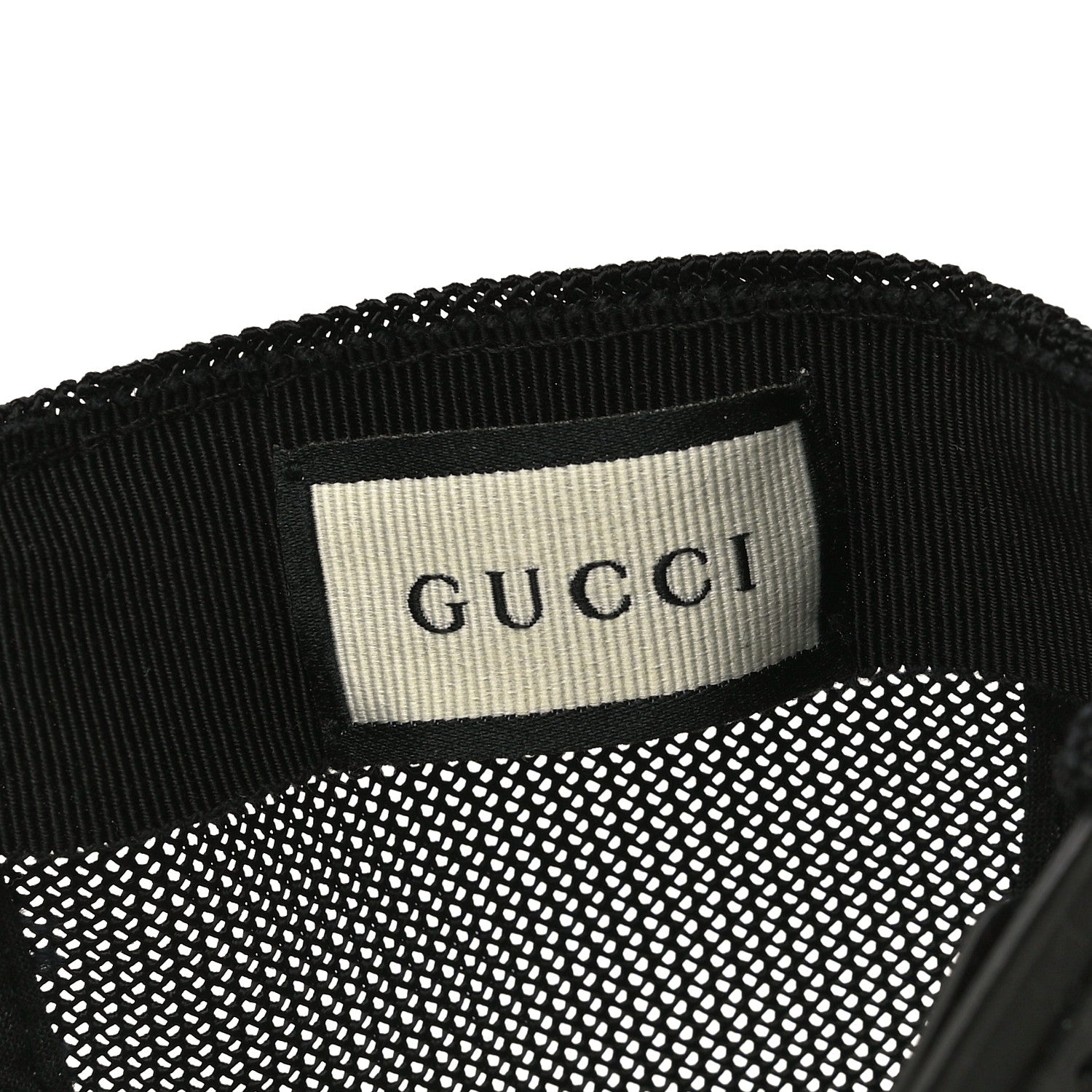 Gucci Nylon Monogram Baseball Hat L Black 6 of 8
