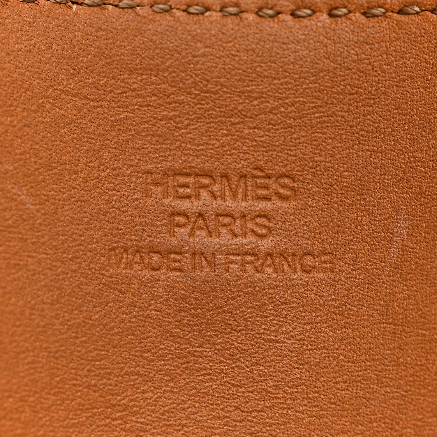 Hermes Barenia de Chien CDC Bracelet S Fauve 4 of 5