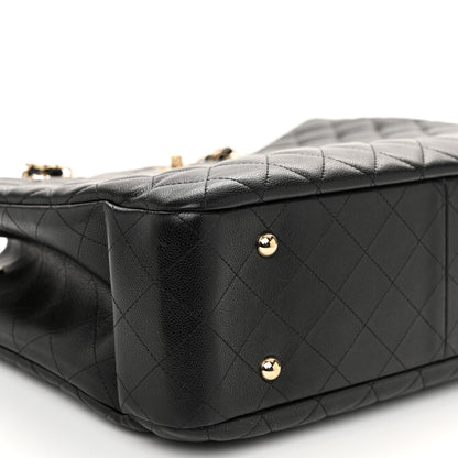 Chanel Caviar Quilted Large Classic Shopping Tote Black 9 of 12