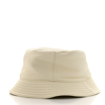 Hermes Cerf Lourd Calvi Bucket Hat 58 White Casse 6 of 11
