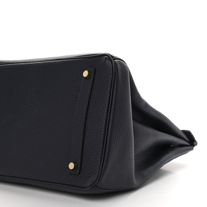 Hermes Togo Birkin 35 Bleu Nuit 10 of 13