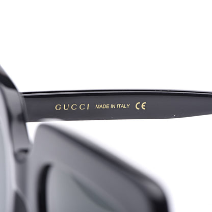 Gucci Acetate Oversize Sunglasses GG0328S Black 6 of 10