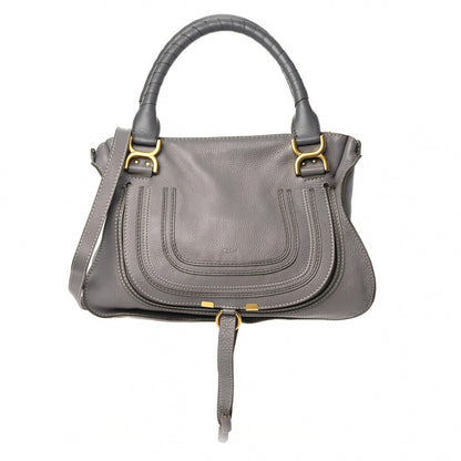 Chloe Calfskin Medium Marcie Satchel Cashmere Grey 1 of 16