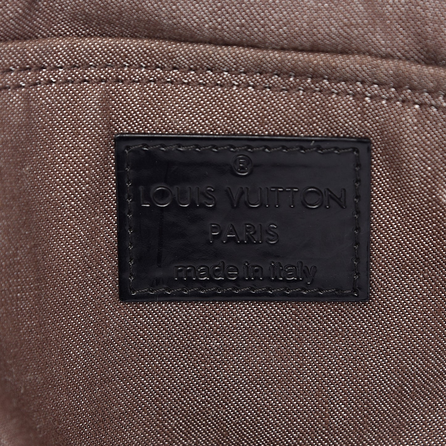 Patent Monogram Shearling Sac Thunder