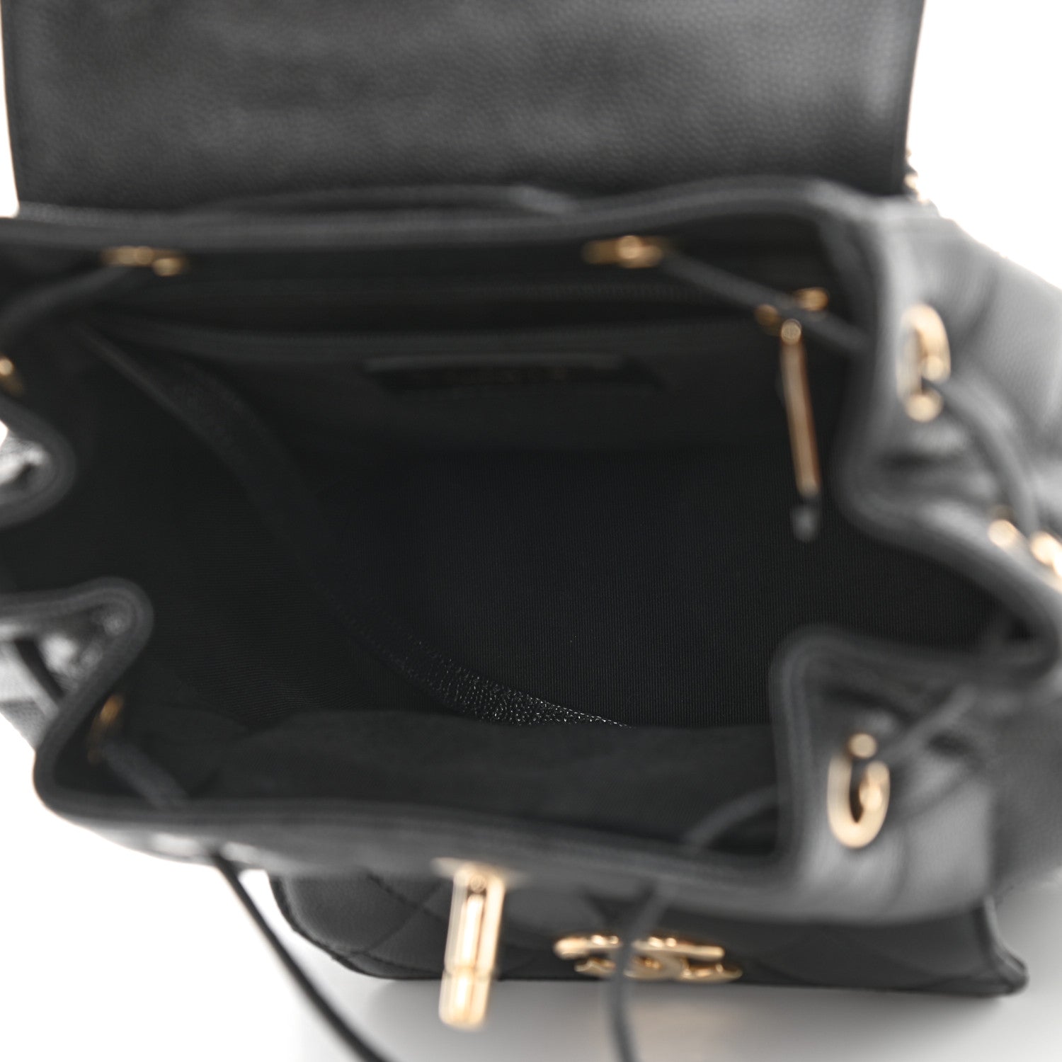 Chanel Caviar Quilted Backpack Bag Black 5 of 9