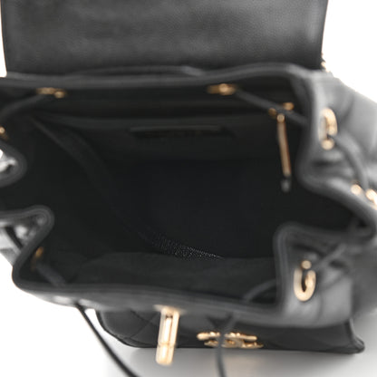 Chanel Caviar Quilted Backpack Bag Black 5 of 9