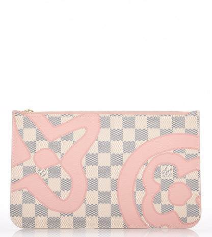 Louis Vuitton Damier Azur Tahitienne Neverfull MM GM Pochette 1 of 7