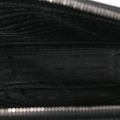 Prada Spazzolato Medium Brique Crossbody Bag Black 5 of 12
