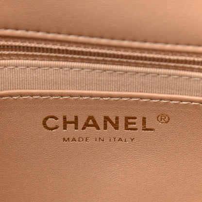 Chanel Lambskin Quilted Large CC Funky Town Flap Beige 6 of 11