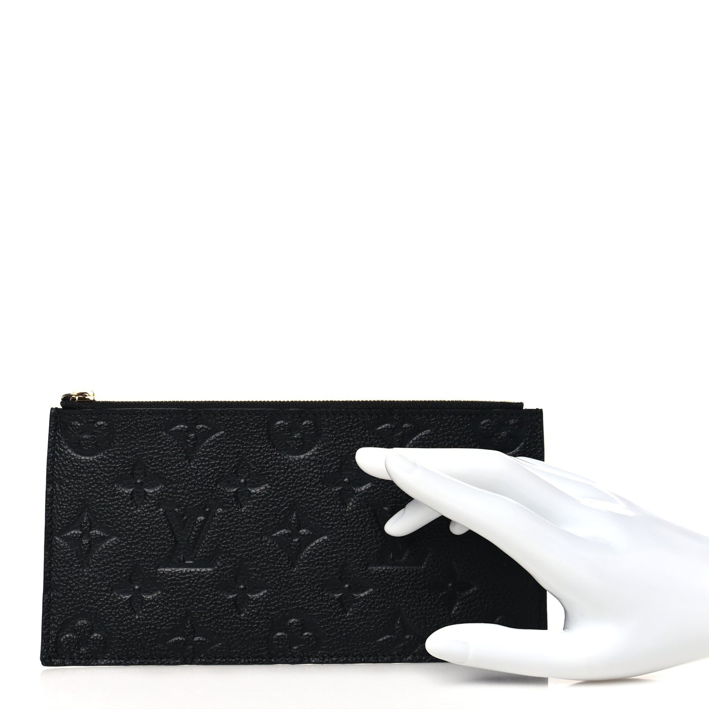 Empreinte Felicie Chain Wallet Zippered Insert Black