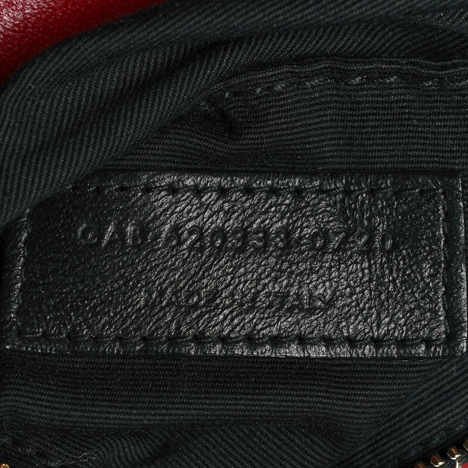 Saint Laurent Lambskin Quilted Toy Loulou Puffer Monogram Chain Satchel Red 7 of 14