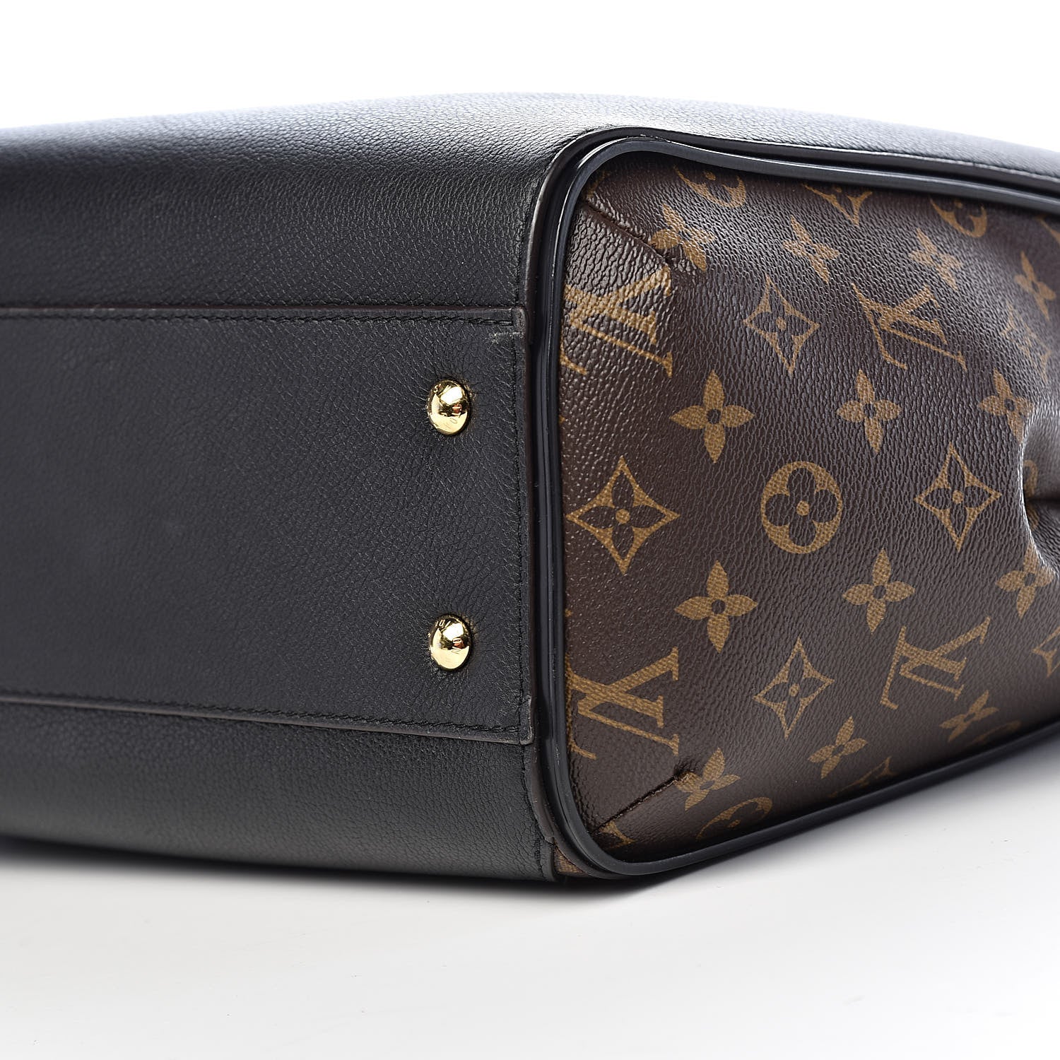 Louis Vuitton Calfskin Monogram Kimono Tote Black 12 of 13