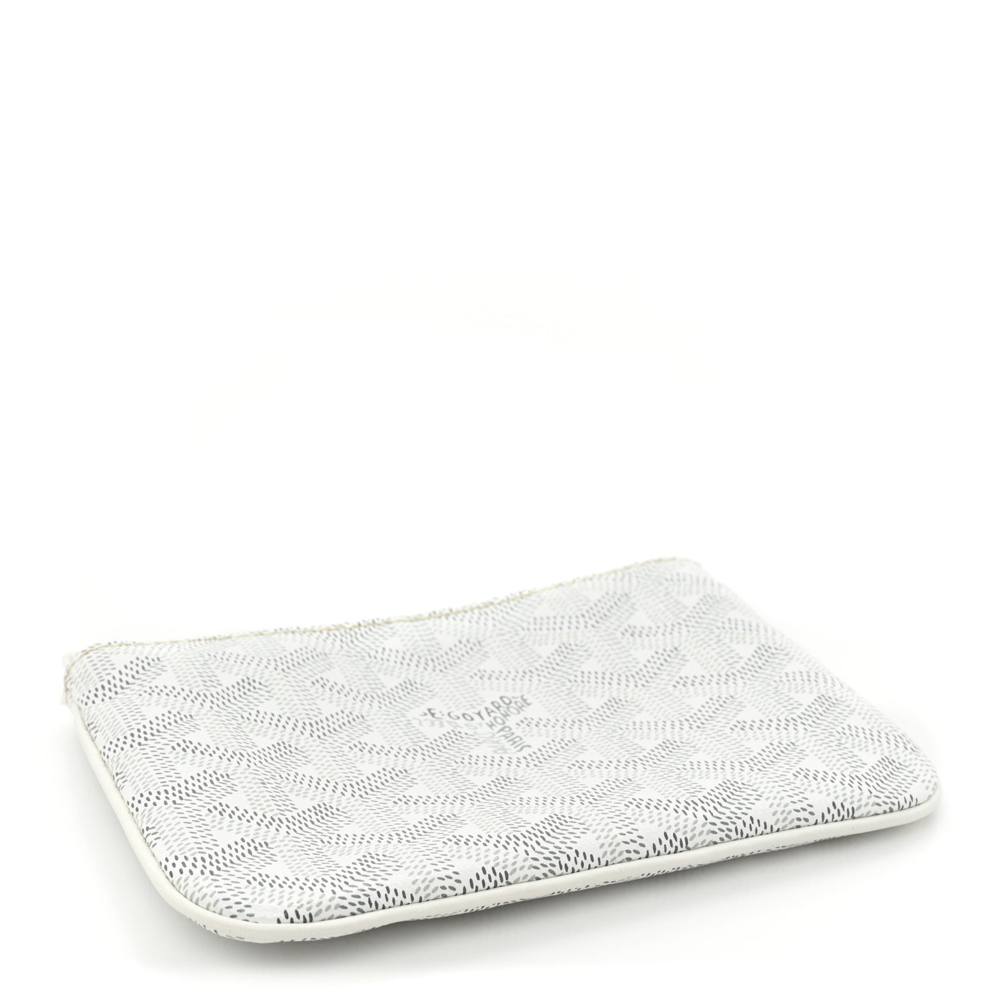 Goyardine Senat Pochette PM White