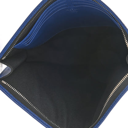 Louis Vuitton Monogram Eclipse Pochette Voyage MM Pacific Blue 5 of 7