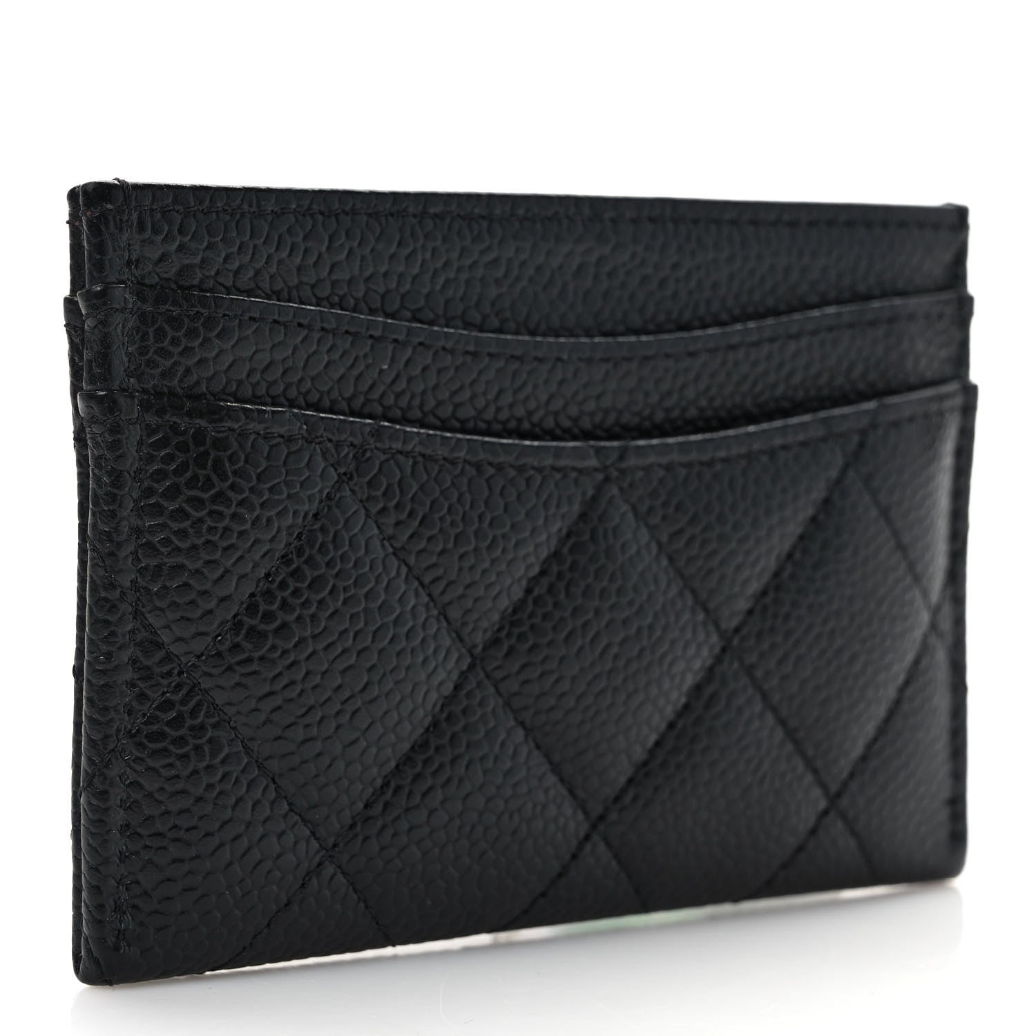 Chanel Caviar Quilted Card Holder Black 3 of 7