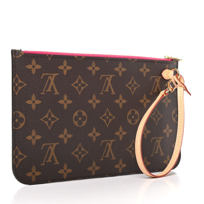 Louis Vuitton Monogram Neverfull MM GM Pochette Pivoine 3 of 6