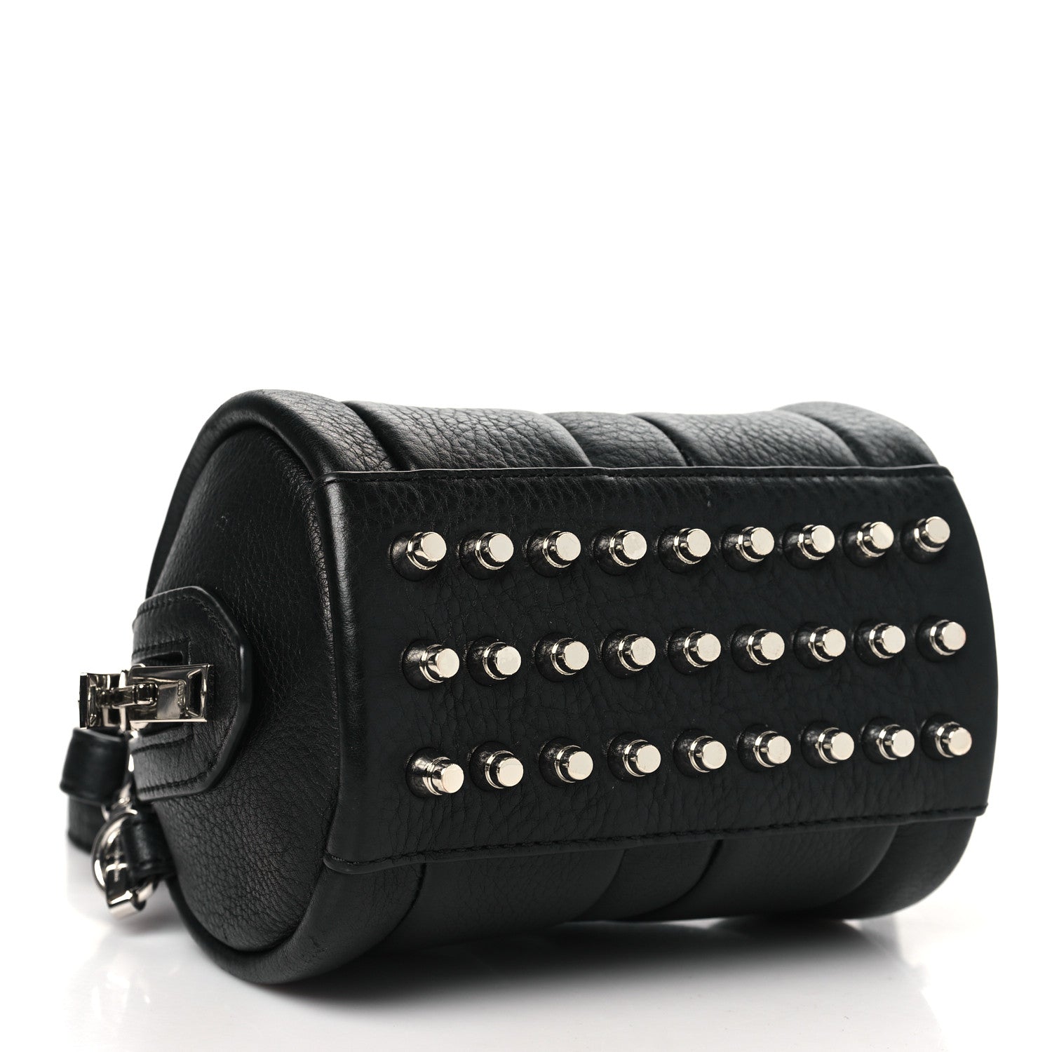 Alexander Wang Pebbled Lambskin Baby Rockie Black Rhodium Hardware 4 of 10