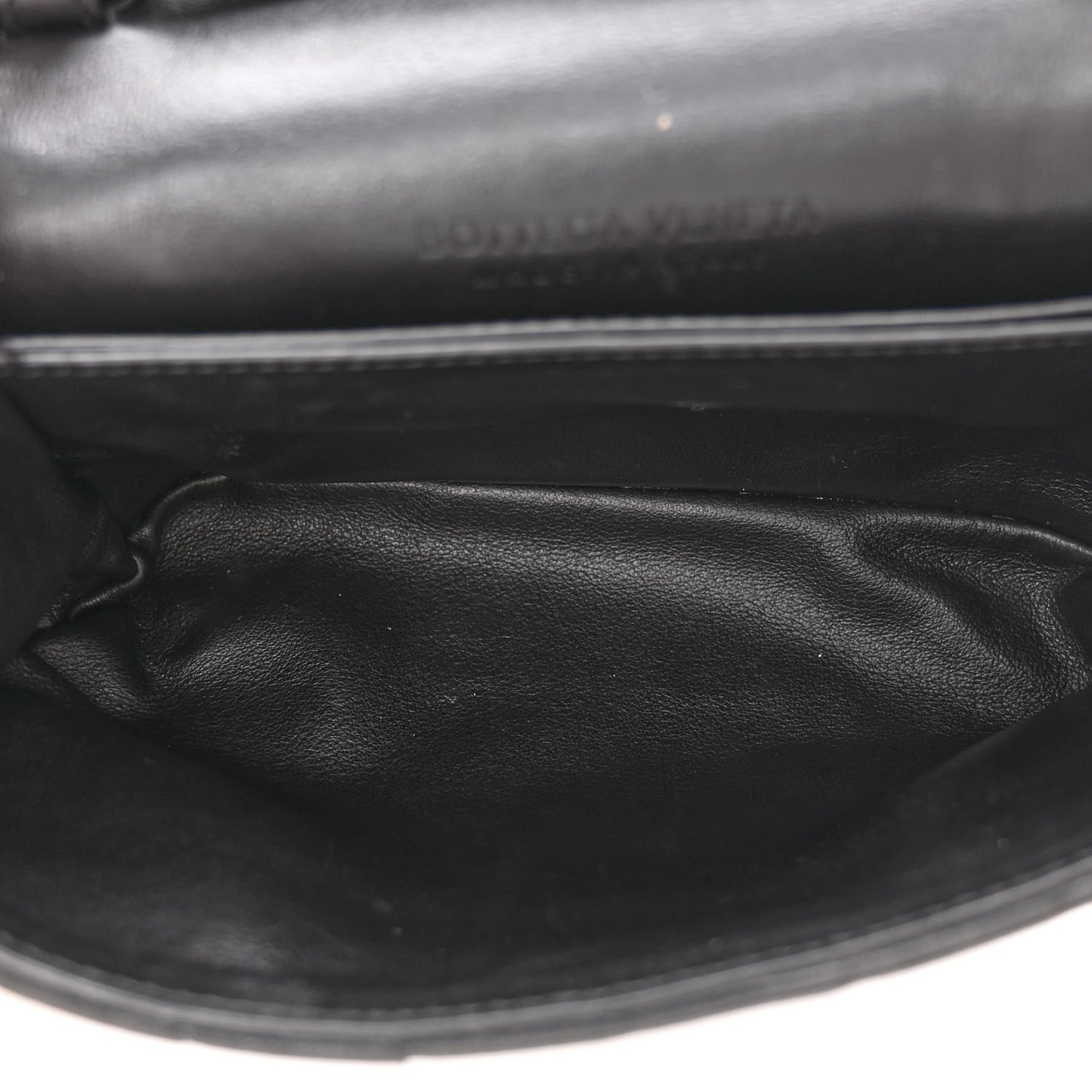 Nappa Intrecciato Mini Crossbody Bag Black