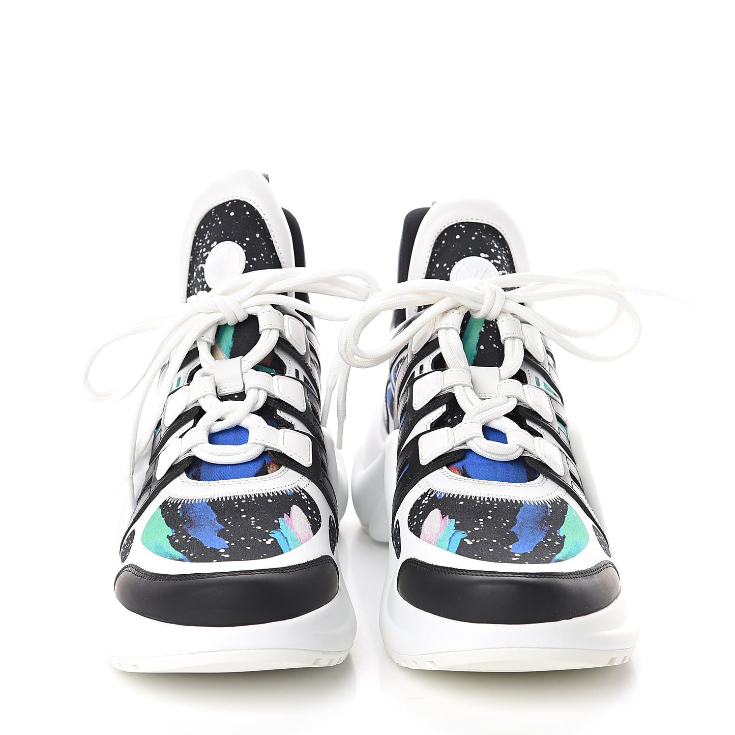 Calfskin Monogram Exclusive LV Archlight Sneakers 41 Bleu Digital