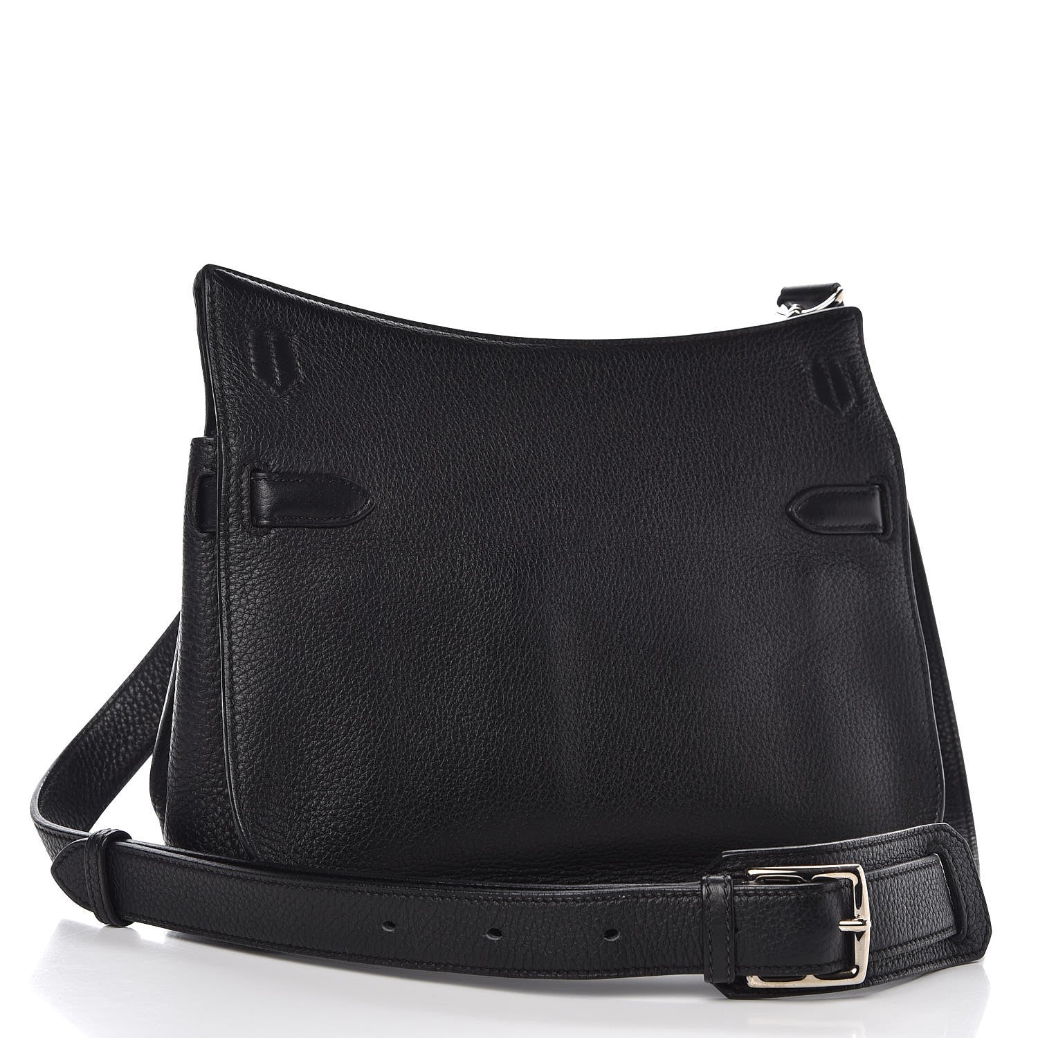 Hermes Taurillon Clemence Jypsiere 28 Black 3 of 8