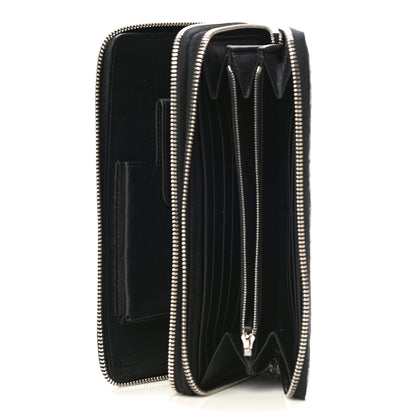 Gucci Crocodile Travel Document Case Black 6 of 21
