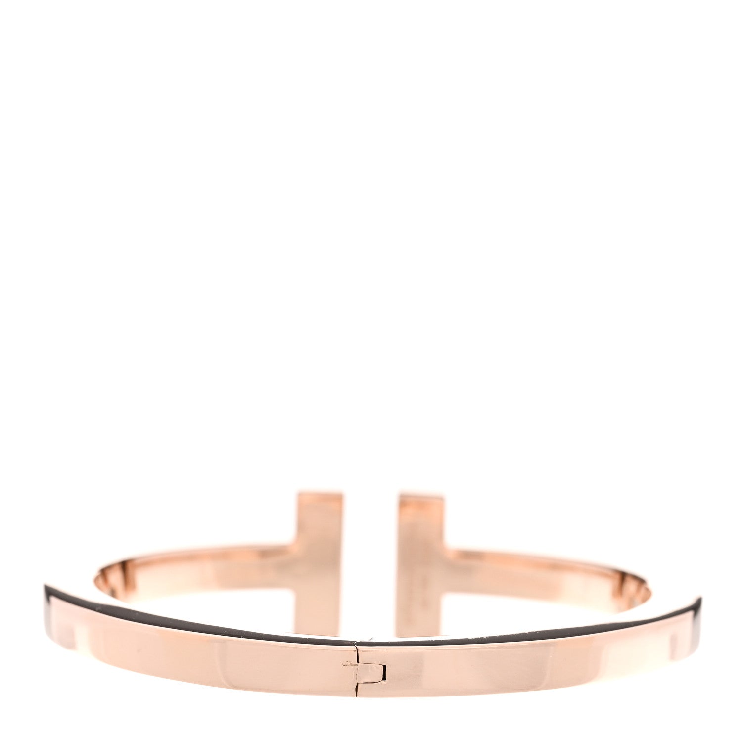 Tiffany 18K Rose Gold T Square Bracelet 2 of 4